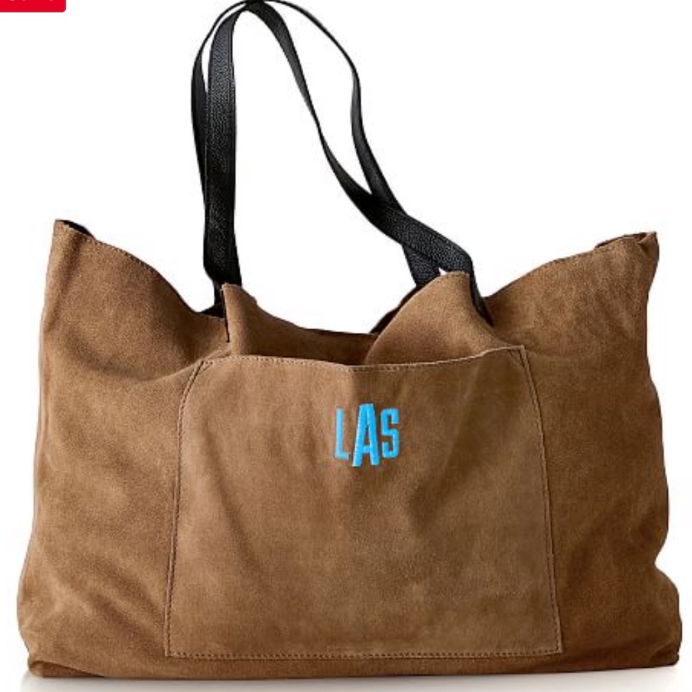 MARK & GRAHAM SUEDE BOHO TOTE